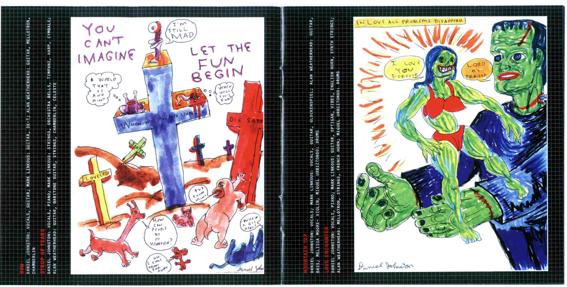 Daniel Johnston Fear Yourself レコード FEAR YOURSELF (20TH ANNIVERSARY EDITION) /DANIEL JOHNSTON